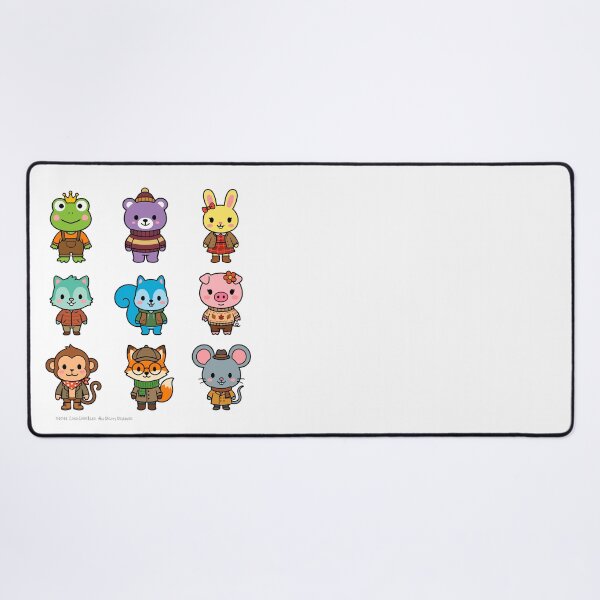 Item preview, Char Char Bear and Friends - Dressed for the Fall season designed and sold by Asterisk-a.