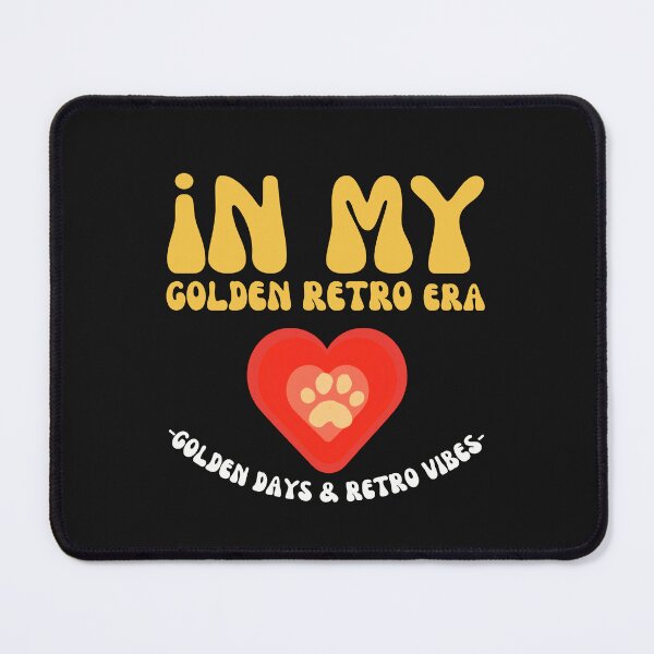 Item preview, Groovy In My Golden Retro Era Golden Days Furry Friends designed and sold by mumchaosdesigns.