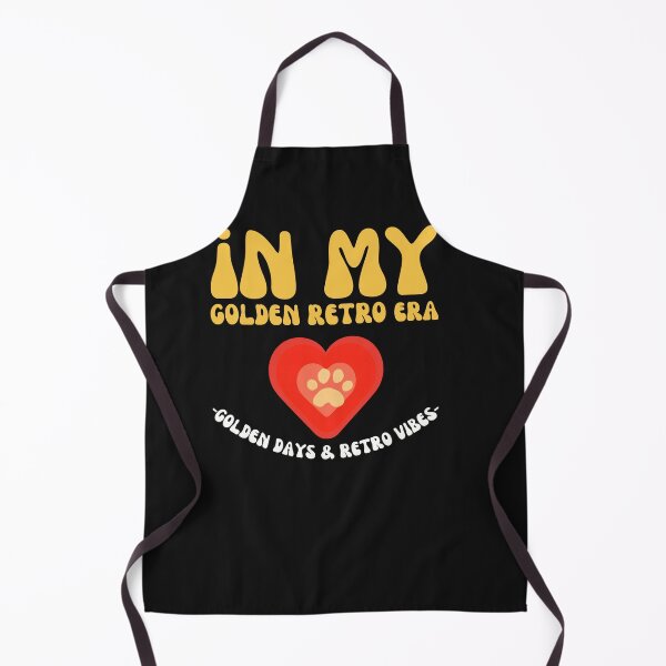 Item preview, Groovy In My Golden Retro Era Golden Days Furry Friends designed and sold by mumchaosdesigns.