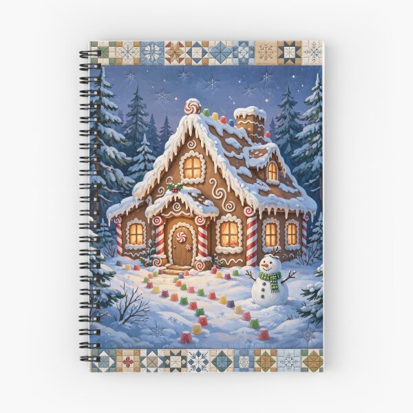 Item preview, Gingerbread House Christmas Throw Blanket designed and sold by Bluntees .