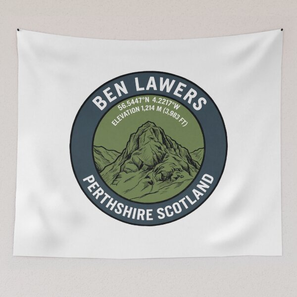 Item preview, Ben Lawers Perthshire Scotland Mountain Hiking designed and sold by jeshands.