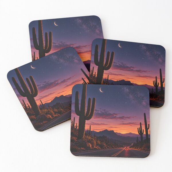 Item preview, Desert Highway at Sunset designed and sold by Sed94.