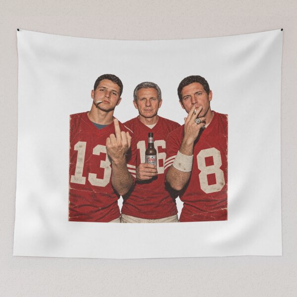 Item preview, 49ers Football Brock Purdy Joe Montana Dwight Clark designed and sold by ruhiredve.