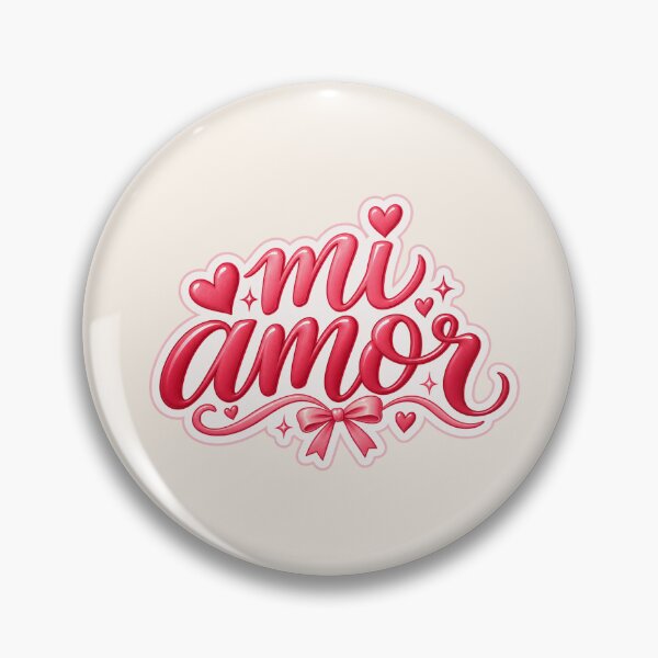 Item preview, Mi Amor – Cute Pink Spanish Love Typography designed and sold by MetaModel Editions.