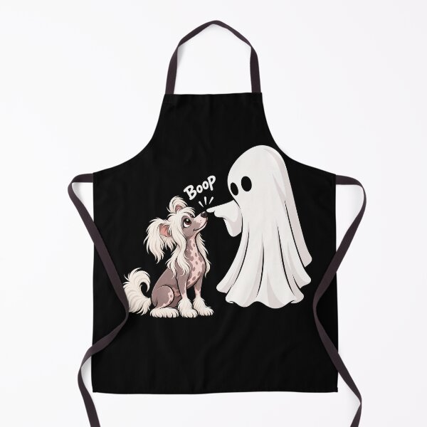 Item preview, Funny Ghost Chinese Crested Dog Boop Halloween Design Mom Dad designed and sold by rafaeltto.