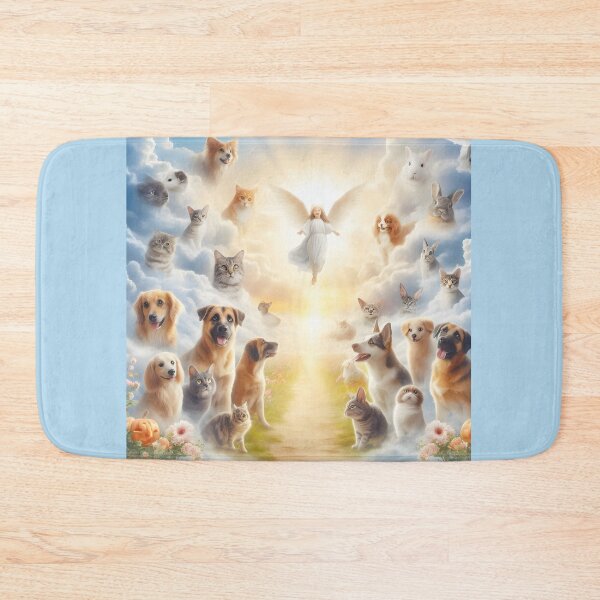 Item preview, Guardian Angel Pet Memorial Heavenly Rainbow Bridge  designed and sold by Sybille-Yates.