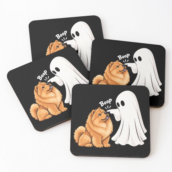 Item preview, Funny Ghost Chow Chow Dog Boop Halloween Design Mom Dad designed and sold by rafaeltto.