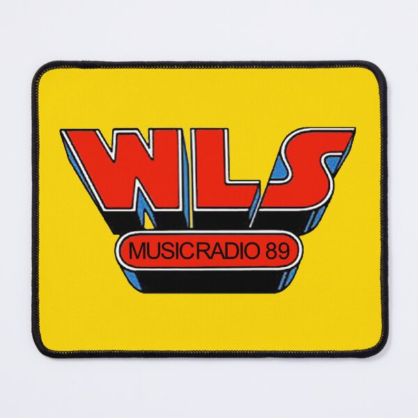 Item preview, Vintage WLS AM Radio Logo - Chicago designed and sold by Offset Vinyl Film.