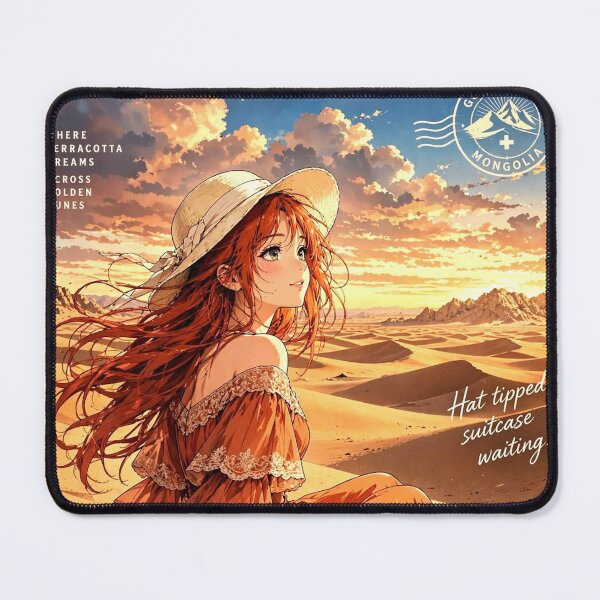 Item preview, Mongolia — Gobi Desert — An Endless Horizon designed and sold by DibujandoPorfa.