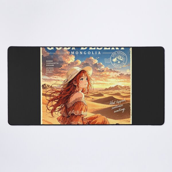 Item preview, Mongolia — Gobi Desert — An Endless Horizon designed and sold by DibujandoPorfa.