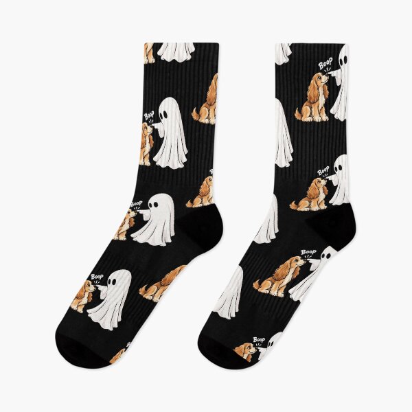 Item preview, Funny Ghost Cocker Spaniel Dog Boop Halloween Design Mom Dad designed and sold by rafaeltto.