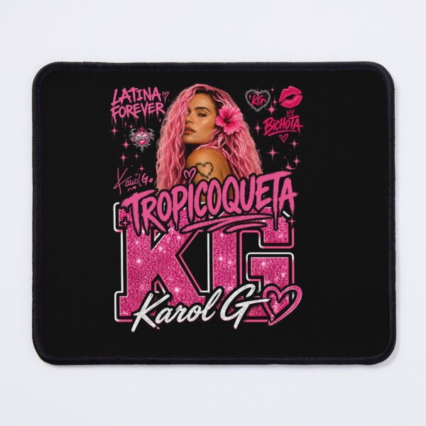Item preview, Karol G Tropicoqueta Reggaeton Hot Pink Latina Graphic Concert designed and sold by Zaflab.