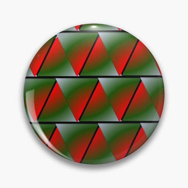 Item preview, Geometric Red and Green Triangles Abstract Pattern designed and sold by István Beresnyák.
