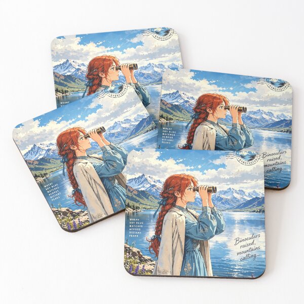 Item preview, Kyrgyzstan — Issyk-Kul — Looking Toward the Snowy Peaks designed and sold by DibujandoPorfa.