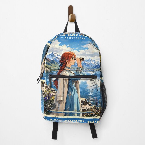 Item preview, Kyrgyzstan — Issyk-Kul — Looking Toward the Snowy Peaks designed and sold by DibujandoPorfa.
