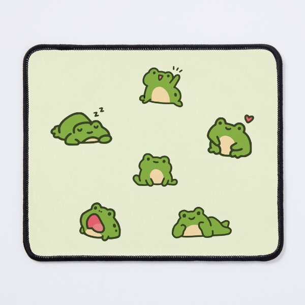 Item preview, Cute Frog Doodles designed and sold by Doodlywood.
