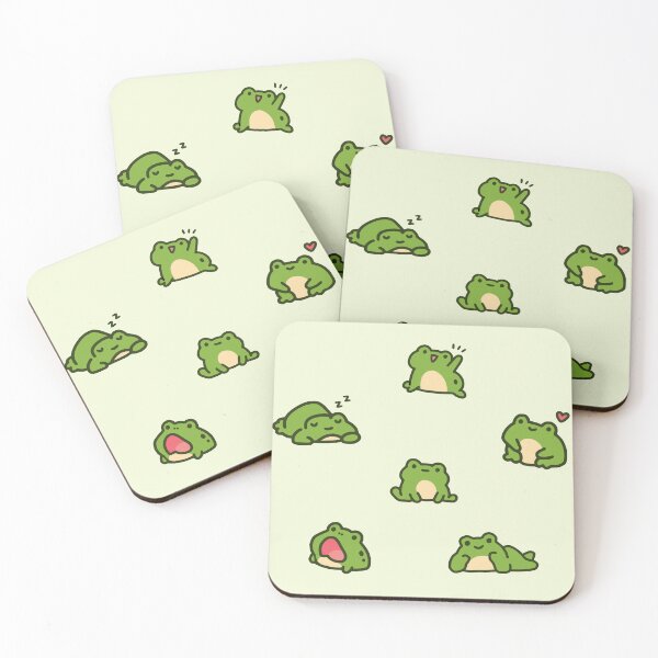 Item preview, Cute Frog Doodles designed and sold by Doodlywood.