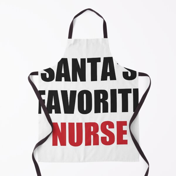 Item preview, Santas Favorite Nurse Christmas Shirt designed and sold by Alphakenon.