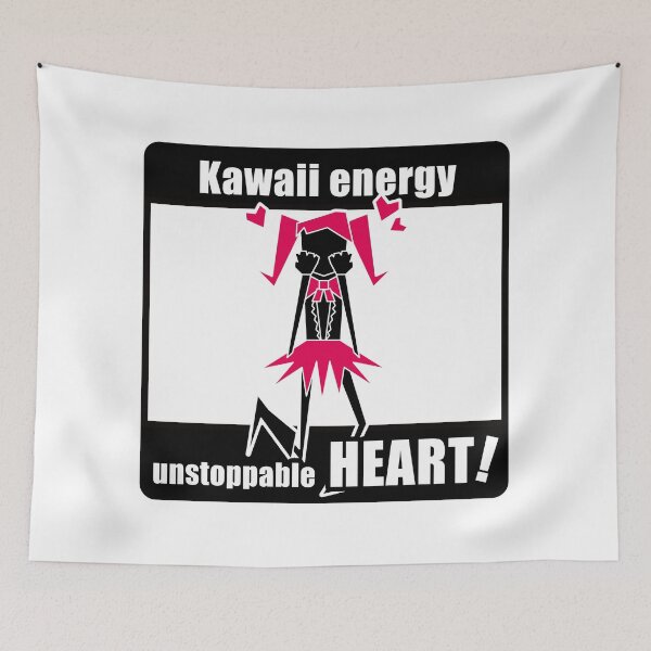 Item preview, Japanese Kawaii Idol Silhouette — Cute Pop Culture Art designed and sold by R-T-Gracie.