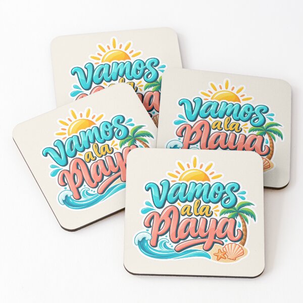 Item preview, Vamos a la Playa – Colorful Spanish Beach Summer Design designed and sold by MetaModel Editions.