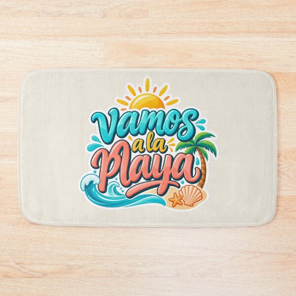 Item preview, Vamos a la Playa – Colorful Spanish Beach Summer Design designed and sold by MetaModel Editions.