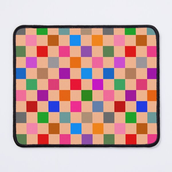Item preview, Orange Colorful Checkered Pattern Design designed and sold by PatternTitan.