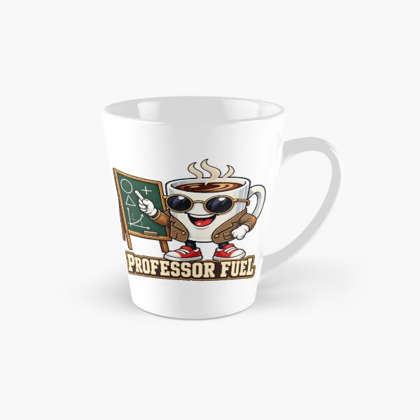 Item preview, Professor Fuel Funny Coffee Character designed and sold by BROHLine Studio.