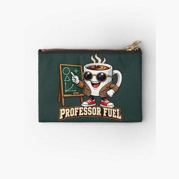 Item preview, Professor Fuel Funny Coffee Character designed and sold by BROHLine Studio.