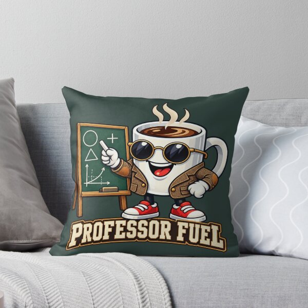 Item preview, Professor Fuel Funny Coffee Character designed and sold by BROHLine Studio.