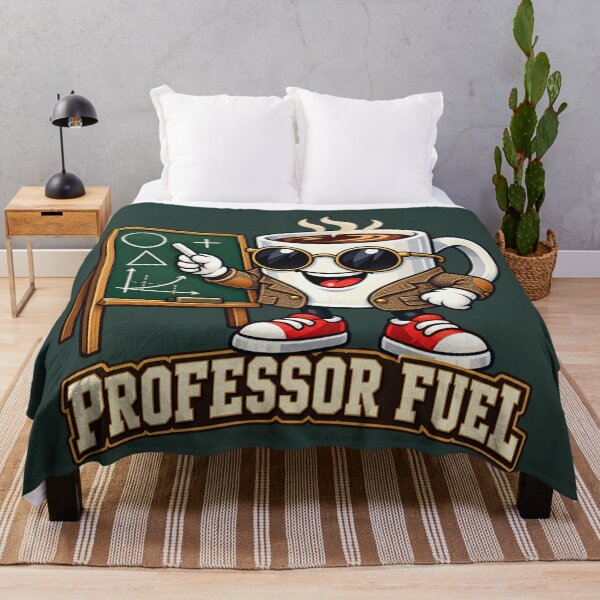 Item preview, Professor Fuel Funny Coffee Character designed and sold by BROHLine Studio.