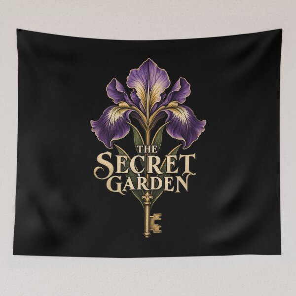 Item preview, The Secret Garden – Purple Iris Key designed and sold by Fenay Designs.