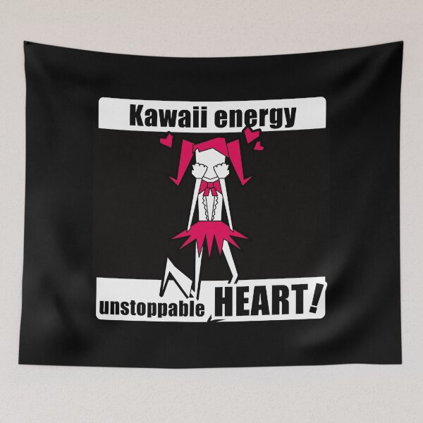 Item preview, Japanese Kawaii Idol Silhouette — Cute Pop Culture Art(WHITE) designed and sold by R-T-Gracie.