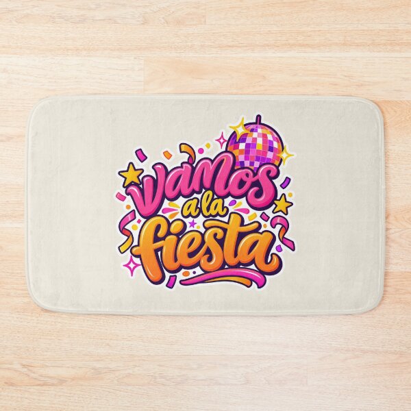 Item preview, Vamos a la Fiesta – Colorful Spanish Party Design designed and sold by MetaModel Editions.