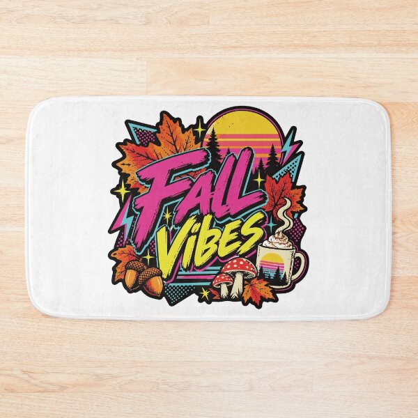Item preview, Fall Vibes Retro Sunset Illustration designed and sold by medicalkinoko.