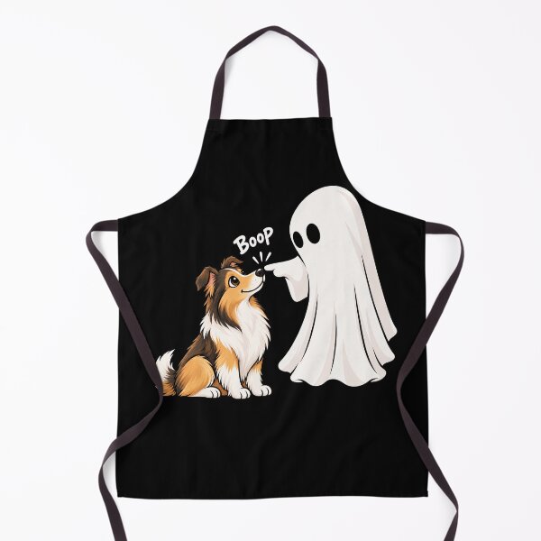 Item preview, Funny Ghost Collie Dog Boop Halloween Design Mom Dad designed and sold by rafaeltto.