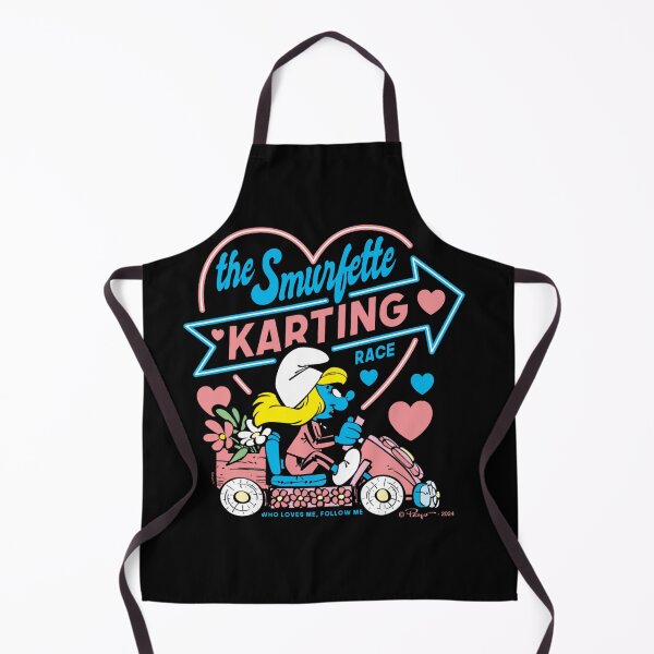 Item preview, The Smurfs The Smurfette Karting Race Cute Logo Essential  designed and sold by circliqueart.