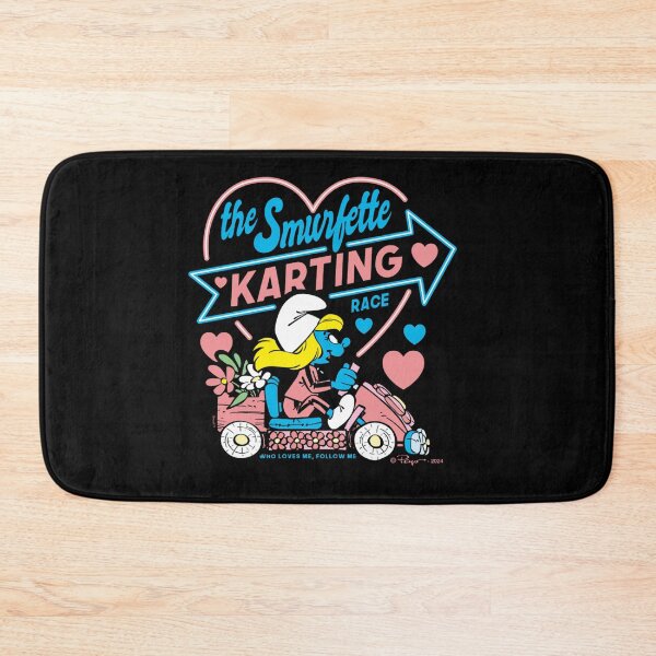 Item preview, The Smurfs The Smurfette Karting Race Cute Logo Essential  designed and sold by circliqueart.