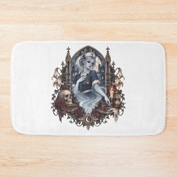 Item preview, Ghost Nurse Gothic Illustration designed and sold by medicalkinoko.
