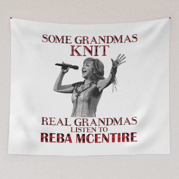 Item preview, Some Grandmas Knit Real Grandmas Listen to Reba McEntire designed and sold by Jessicalcl.