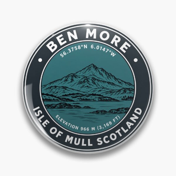 Item preview, Ben More Isle of Mull Scotland Mountain Hiking designed and sold by jeshands.