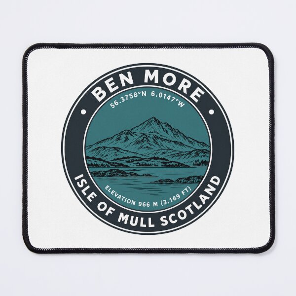 Item preview, Ben More Isle of Mull Scotland Mountain Hiking designed and sold by jeshands.