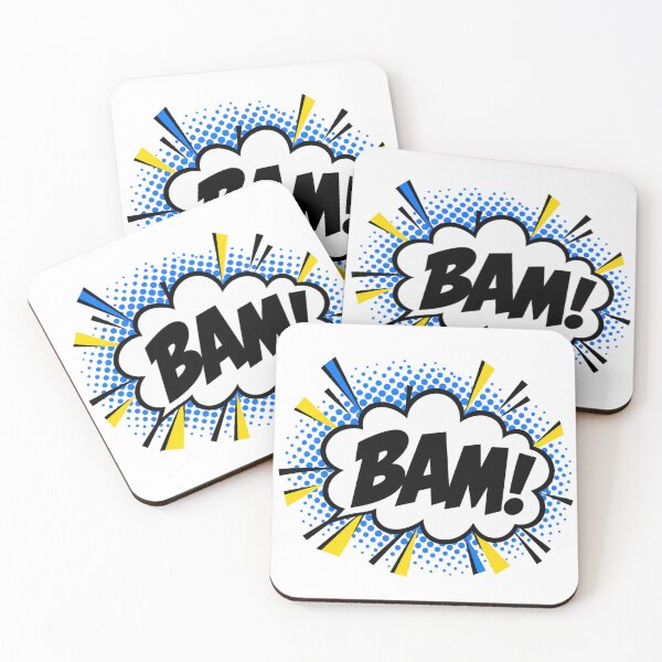 Item preview, BAM! Retro Comic Pop Art Burst designed and sold by PICARDDIGITAL.