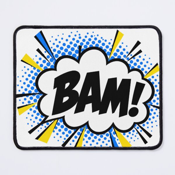 Item preview, BAM! Retro Comic Pop Art Burst designed and sold by PICARDDIGITAL.