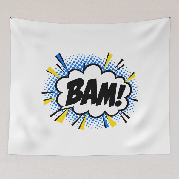 Item preview, BAM! Retro Comic Pop Art Burst designed and sold by PICARDDIGITAL.