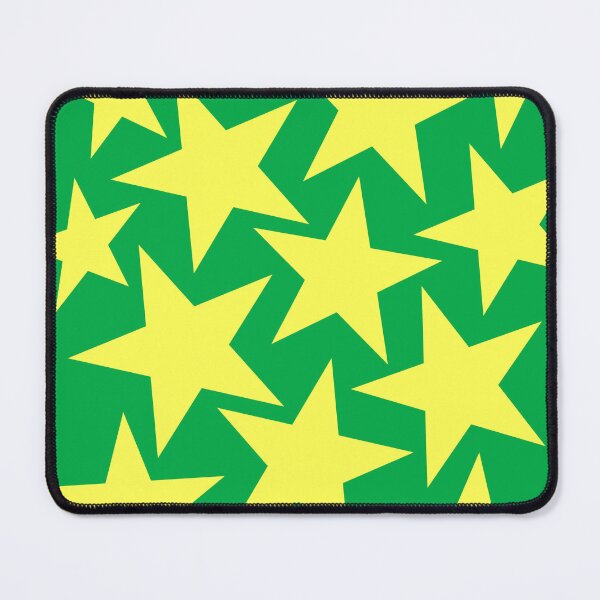 Item preview, Large Stars Yellow and Green designed and sold by Jeallan Designs.