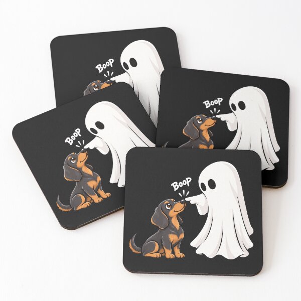 Item preview, Funny Ghost Dachshund Doxie Dog Boop Halloween Design Mom Dad designed and sold by rafaeltto.