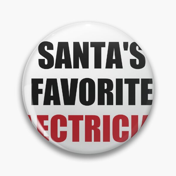 Item preview, Santas Favorite Electrician Christmas Shirt designed and sold by Alphakenon.