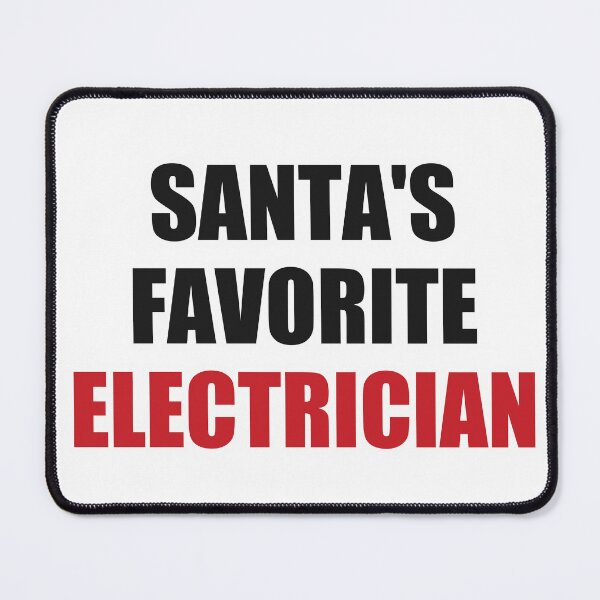 Item preview, Santas Favorite Electrician Christmas Shirt designed and sold by Alphakenon.