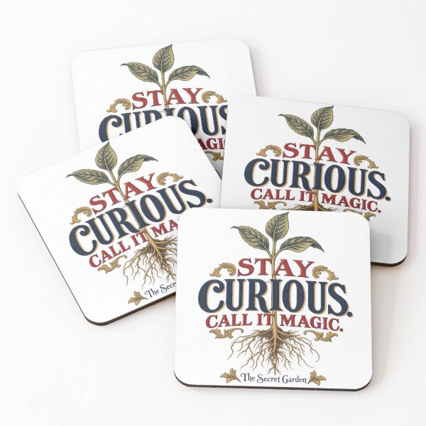 Item preview, The Secret Garden – Stay Curious, Call It Magic designed and sold by Fenay Designs.