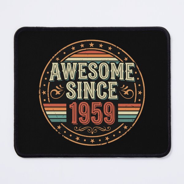 Item preview, Awesome Since 1959 Vintage Birthday Men Women designed and sold by SofiBlair.
